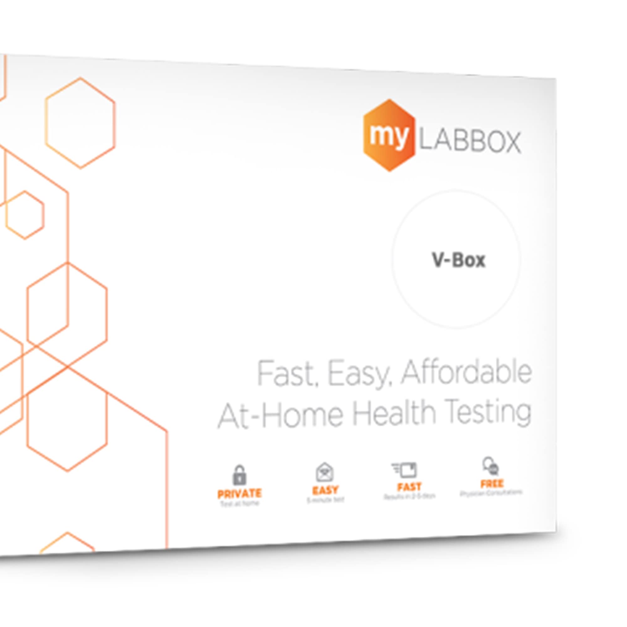 myLAB Box STD at Home Test for Yeast, Vaginal Health Combo CLIA Lab Certified Results - AB Mystery