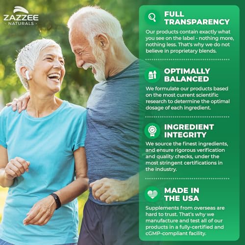 Zazzee Extra Strength Citicoline CDP Choline, 500 mg per Serving, 100 Vegan Capsules - AB Mystery