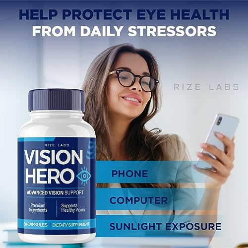 (5 Pack) Vision Hero Capsules - Vision Hero Eye Health Supplement for Healthy - AB Mystery