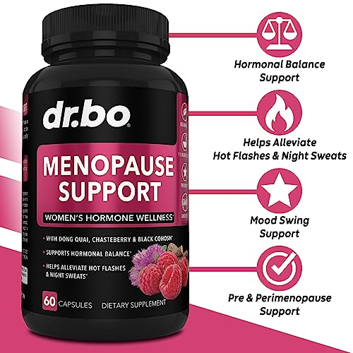 Menopause Supplements for Women Support Pills - Natural Menopause Relief for Hot Flashes - AB Mystery