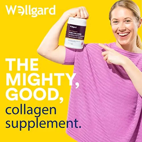 Collagen Powder, Gold Standard Bovine Collagen Peptides Powder by Wellgard - High Levels of The 8 Essential Amino Acids Wellgard