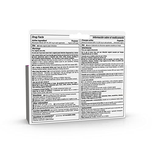 Lagicam Vaginal Yeast Infection, Antifungal 3 Day Miconazole Nitrate Treatment Cream, Relief for Itching - AB Mystery