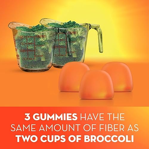 Metamucil Fiber Supplement Gummies, Sugar Free Orange Flavor, 5g Prebiotic Plant Based - AB Mystery