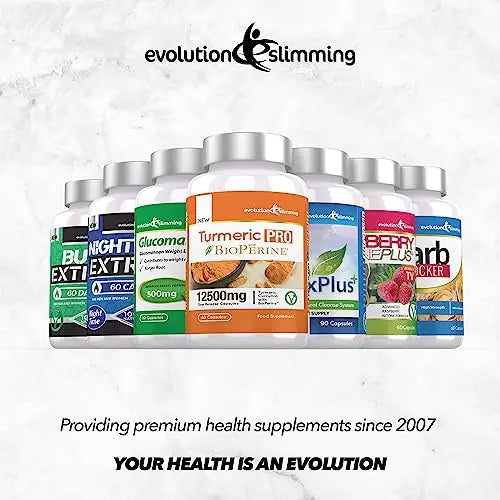 Hydrolysed Collagen High Strength 1,000mg for Hair, Skin & Nails, 60 Tablets, Evolution Slimming - AB Mystery