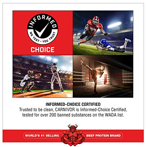 MuscleMeds, Carnivor Beef Protein Isolate Powder 56 Servings, Chocolate, 72 Ounce - AB Mystery
