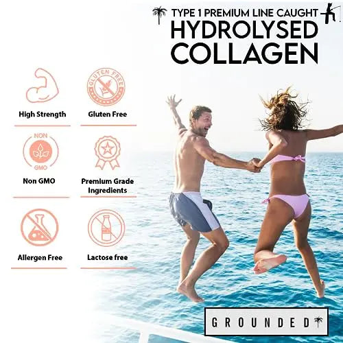 Hydrolysed Marine Collagen 700mg with Hyaluronic Acid, Vitamin C, Vitamin E, Copper & Biotin - AB Mystery