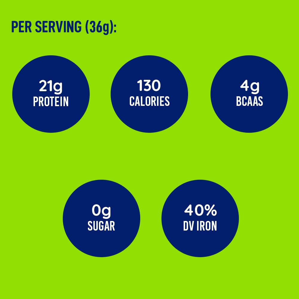 LeanFit Organic Plant-Based Protein, Natural Vanilla Flavor, 21g Vegan Protein, 19 Servings - AB Mystery