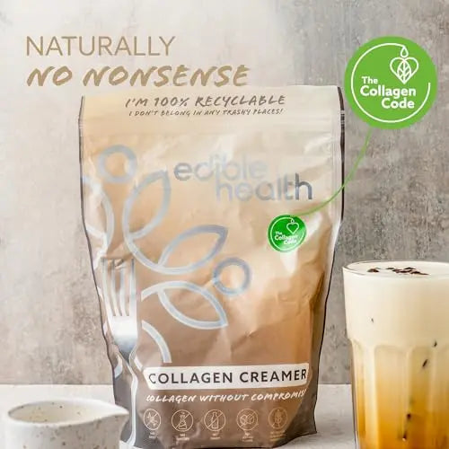 High Protein Bovine Collagen Creamer, Great With Coffee, Hot Chocolate, Smoothies & Porridge - AB Mystery