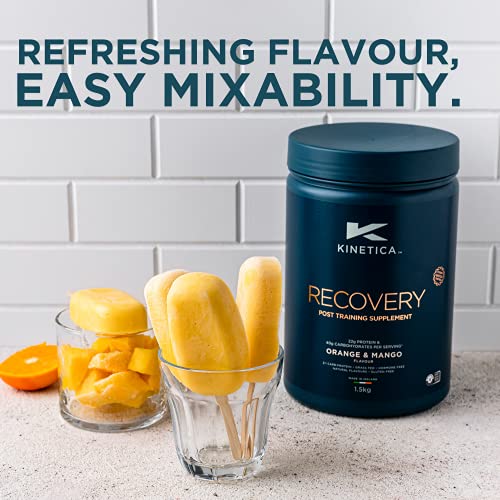 Kinetica Recovery Powder, Post Workout Drink, Muscle Repair and Energy Store Replenisher Kinetica