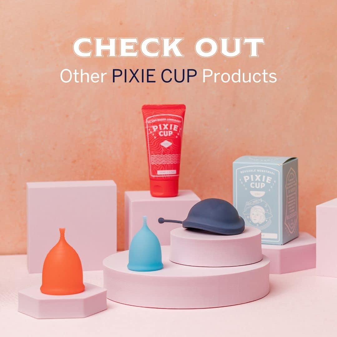Pixie Menstrual Cup Lube - Make it Easy to Insert Your Period Cups - All Natural Water Based Lubricant - AB Mystery
