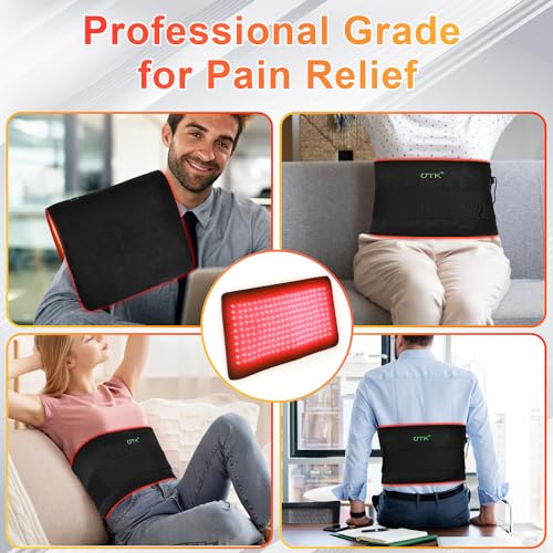 UTK Red Light Therapy for Body, Large Infrared Light Therapy Pad for Deeper Tissue, 24" x 12" Size - AB Mystery