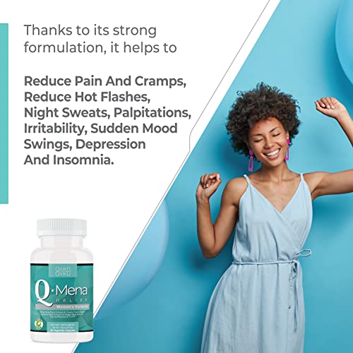 Menopause Supplements for Women. Reduces hot Flashes and Night Sweats. Menopause Relief is Safe - AB Mystery