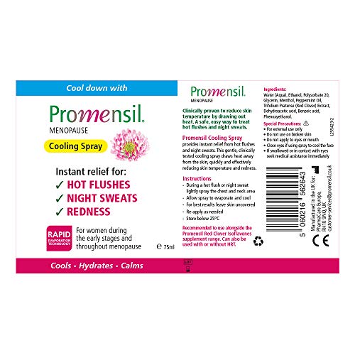Promensil Menopause Cooling Spray 75ml - AB Mystery