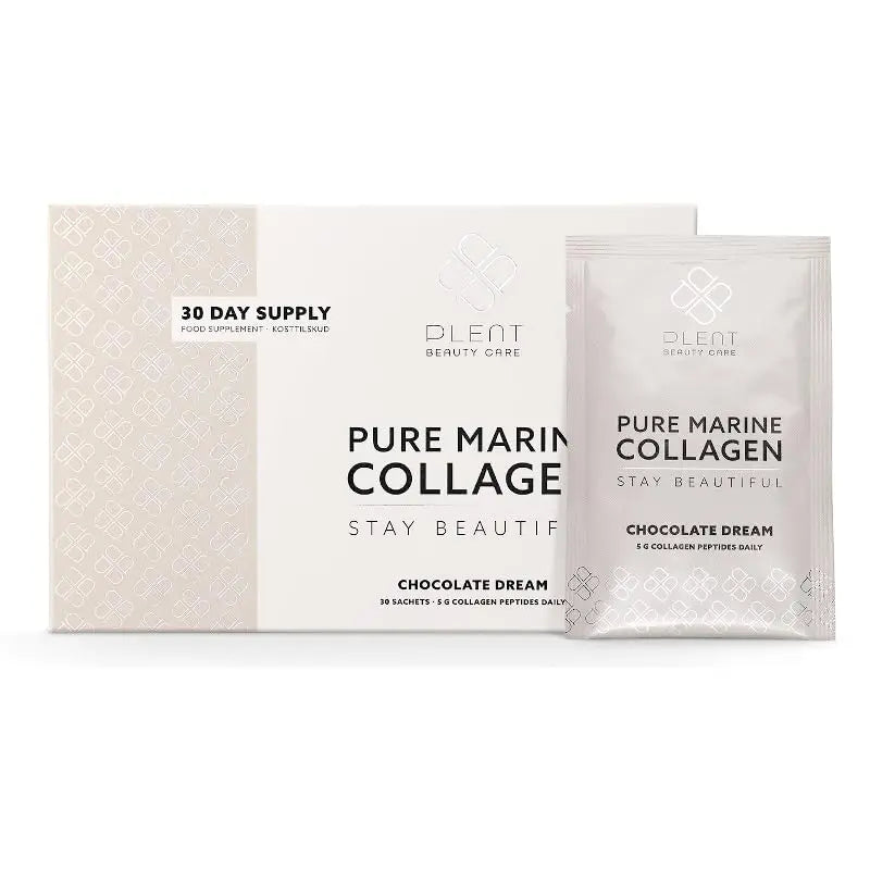 Plent Pure Marine Collagen Chocolate Dream - Stay Beautiful - 5G Collagen Peptides Daily