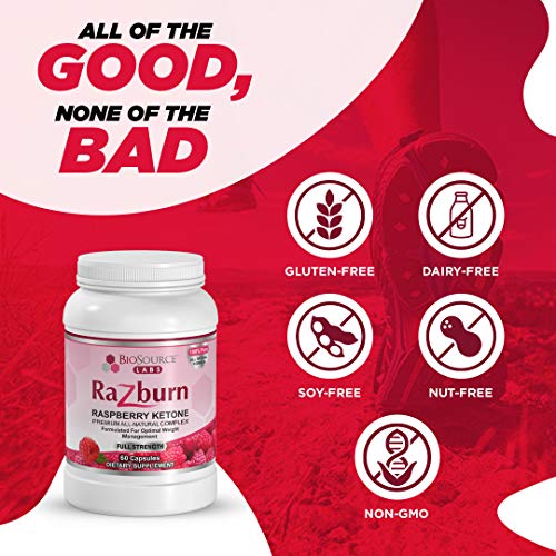 BioSource Labs Razburn – Premium Thermogenic Complex Pills with Natural Ingredients - AB Mystery
