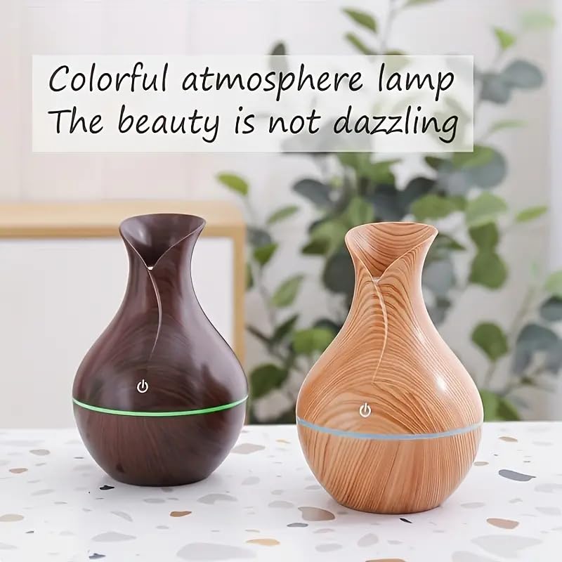 ZZ LIFE Mini Aromatherapy Humidifier Relaxing Cool Mist with Color Changing LEDs Night Light - AB Mystery