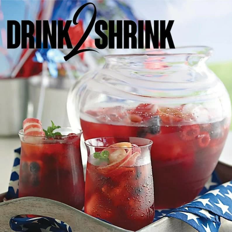 4 Week drink2Shrink Detox Formula Start Losing That Stubborn Belly Fat! (Green Apple) - AB Mystery