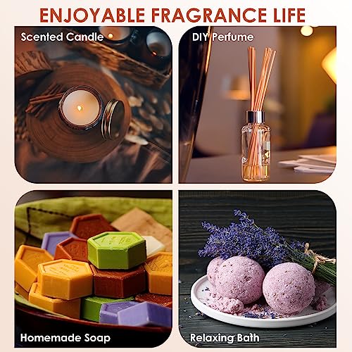 Autumn Fragrance Oil Set, Premium Fall Essential Oils for Diffuser and Candle Making -Cinnamon - AB Mystery