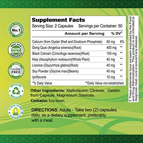 ALFA VITAMINS® Menopax Women's Menopause Complete Natural Supplement Formula - AB Mystery