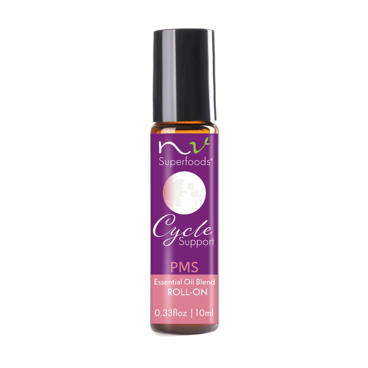 NV Superfoods Cycle Support - Essential Oil Roll-On - 10 ml – 100% Pure Therapeutic Grade - AB Mystery