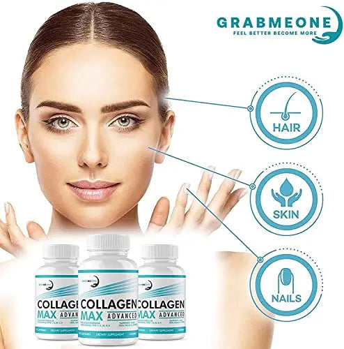 Premium Marine Collagen Supplements for Women, Ultra Potent Marine Collagen Capsules - AB Mystery