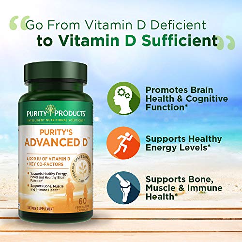 Dr. Cannell's Advanced D - Vitamin D Super Formula - Purity Products (3 Pack) - Packed - AB Mystery