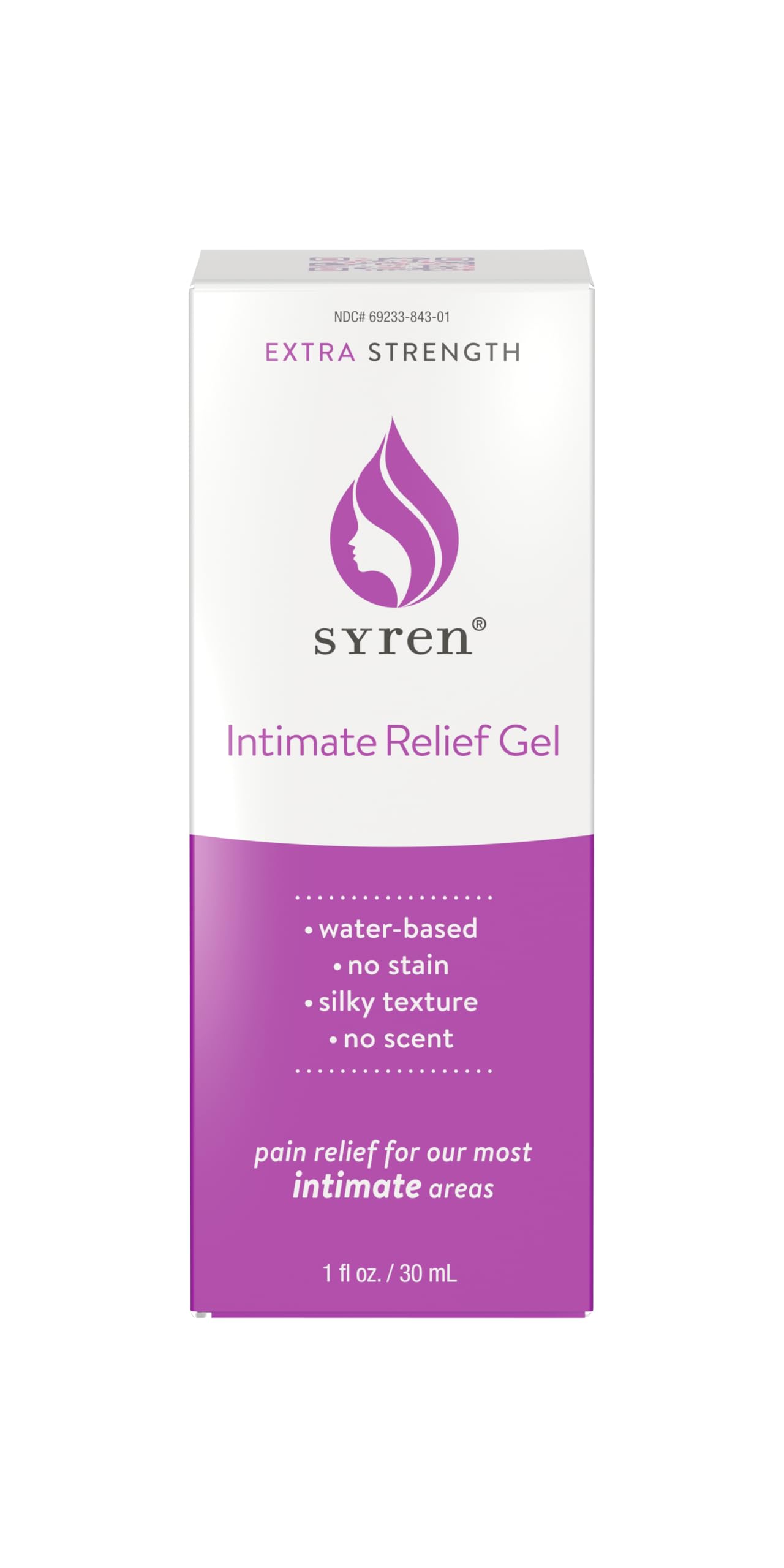 Syren Intimate Relief - Intimate Pain Relieving Gel - Relieves Vulva Pain, Throbbing, Spasms - AB Mystery