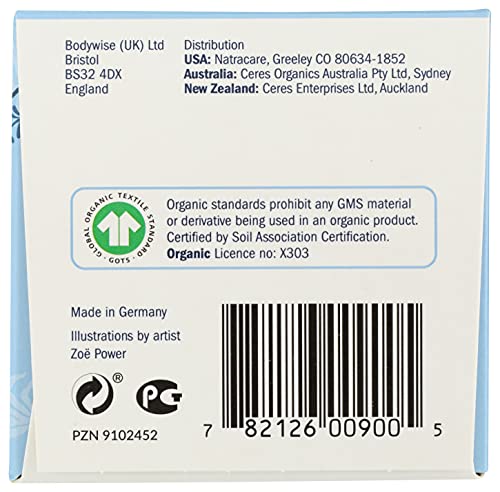 Natracare Organic Cotton Super Tampons with Cardboard Applicator, Plastic Free, Chlorine Free - AB Mystery