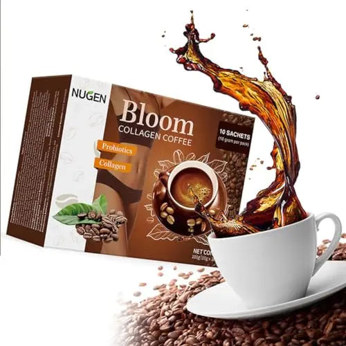Bloom Collagen Coffee, Collagen Coffee from Japan, Bloom Coffee Collagen HOPASRISEE
