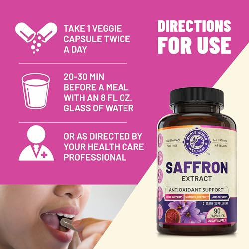 100% Pure Saffron Extract - Metabolism Booster & Natural Appetite Suppressant for Weight Loss - AB Mystery