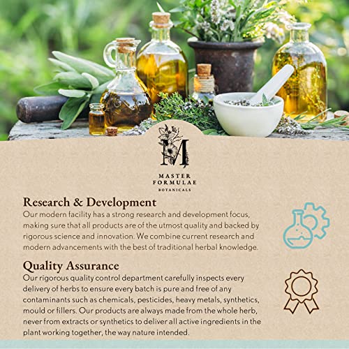Master Formulae Vitex Chasteberry Herbal Tincture | Extra Strength, Higher Bioavailability Than Pills - AB Mystery