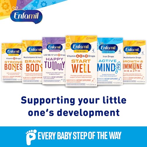 Enfamil Prenatals & Baby Vitamins Tri-Vi-Sol Vitamin A, C & D Multi-Vitamin Drops Enfamil Prenatals & Baby Vitamins
