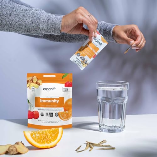 Organifi Immunity - Organic Superfood Immunity Support - 15 Single Serve Packets - AB Mystery