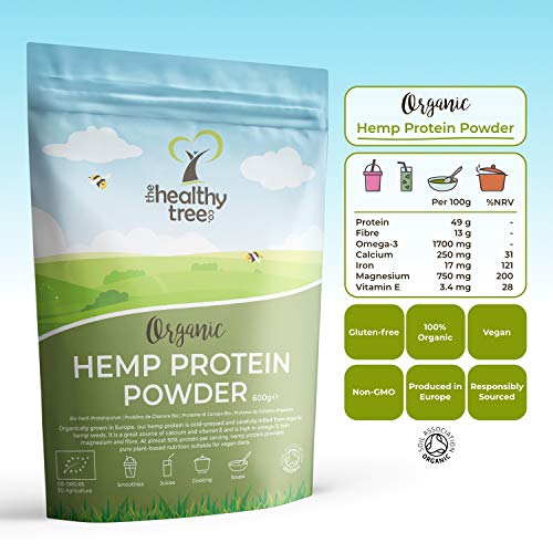 Organic Hemp Protein Powder by TheHealthyTree Company - Harvested in Europe TheHealthyTree Company