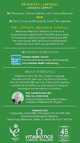 Menopace by Vitabiotics Max Capsules & Tablets x 84 - AB Mystery