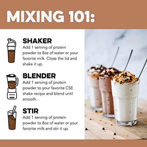 Clean Simple Eats Chocolate Brownie Batter Whey Protein Powder, Natural Sweetened - AB Mystery