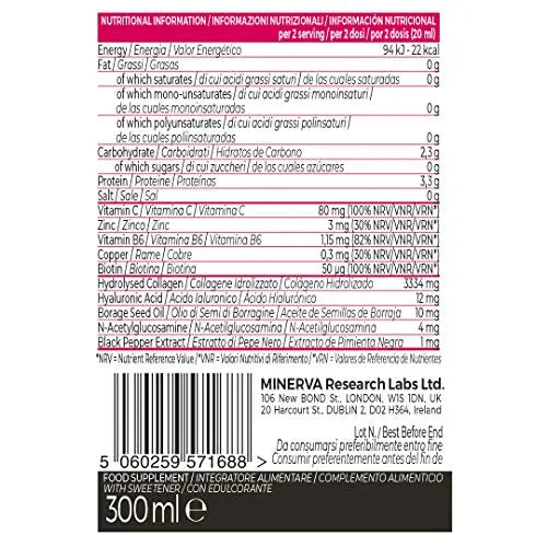 Collagen Superdose Skincare by Gold Collagen | Patented Liquid Collagen Peptides Supplement | 10 Powerful and Effective Ingredients | 30 Day Supply COLLAGEN SUPERDOSE by Gold Collagen