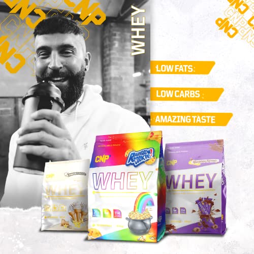 CNP Professional New Formula 2kg & 900g Premium Whey Protein Powder, 21g Protein, Low Carb CNP Professional