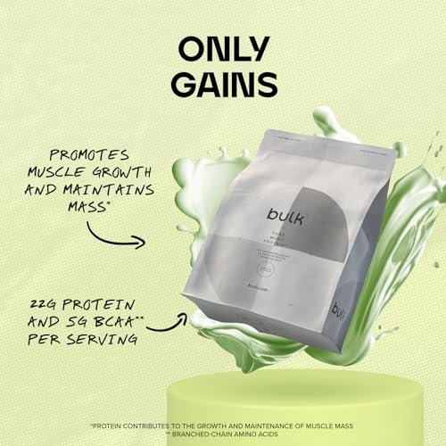 Bulk Pure Whey Protein Powder Shake, Pistachio Ice Cream, 1 kg Bulk