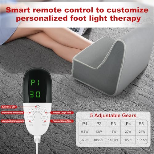 Red Light Therapy for Foot - Red Light Therapy Wrap, Near Infrared Red Light Therapy Device - AB Mystery