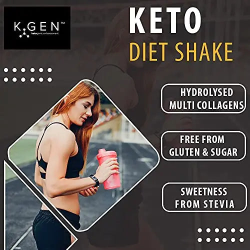 K-GEN™ Keto Superfood Collagen Diet Shake Superfood Micronutrient & Anti-oxidant Blend - AB Mystery