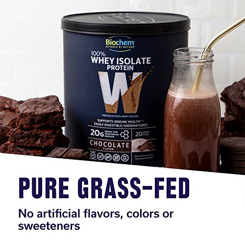 Biochem, Whey Protein Powder, 20g of Protein to Support Muscles and Intense Workouts - AB Mystery