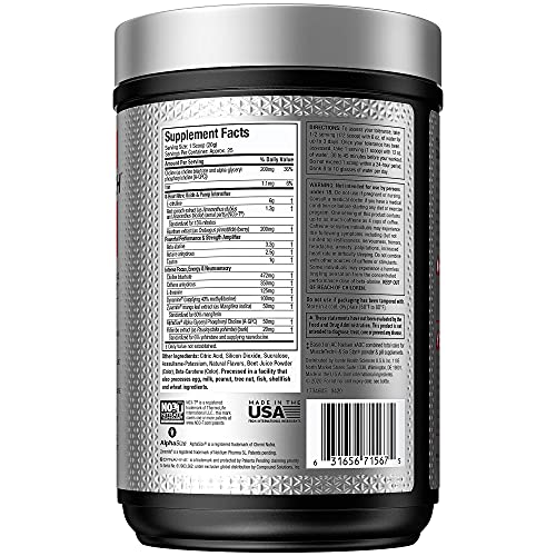 Pre Workout for Men & Women | MuscleTech Shatter Elite Pre-Workout | Preworkout - AB Mystery