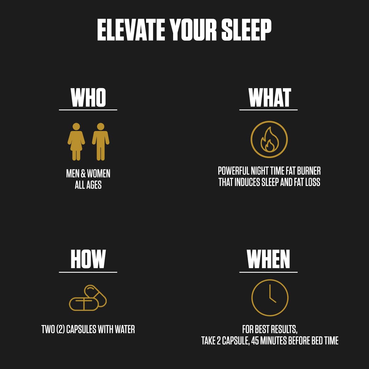 1080PM Thermogenic Night Time Fat Burner | #1 Sleep Aid Fat Loss Supplement to Reduce - AB Mystery