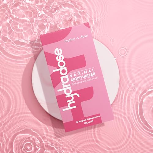Mother's Dose Hyaluronic Acid Suppository HydraDose- Hormone Free Moisturizer - AB Mystery