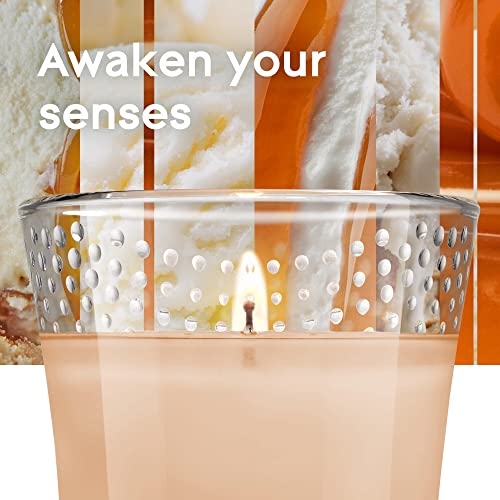 Glade Candle Jar, Air Freshener, Vanilla Caramel Twist, 3.4 oz, 2 Count - AB Mystery