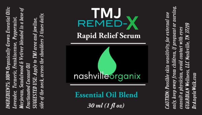 Dr. A's TMJ Remed-X Rapid Relief Serum | Deep Muscle & Jaw Tension Essential Oil Cream - AB Mystery
