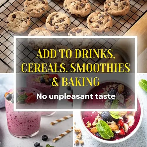 100% Pure Hydrolysed Collagen Peptides Powder - 400g Tub | Halal & Grass-Fed Bovine Collagen - AB Mystery