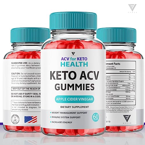(2 Pack) ACV for Keto Health Gummies, ACV Keto Health ACV Advanced Weight Loss Gummies