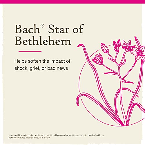 Bach Original Flower Remedies, Star of Bethlehem for Grief and Shock (Non-Alcohol Formula) - AB Mystery